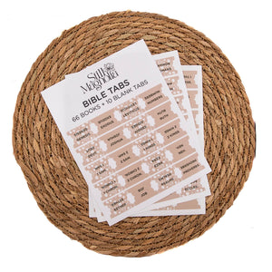 Bible Tabs - Daisy Daydream Pattern by Still Magnolia, stationery detail photo 5