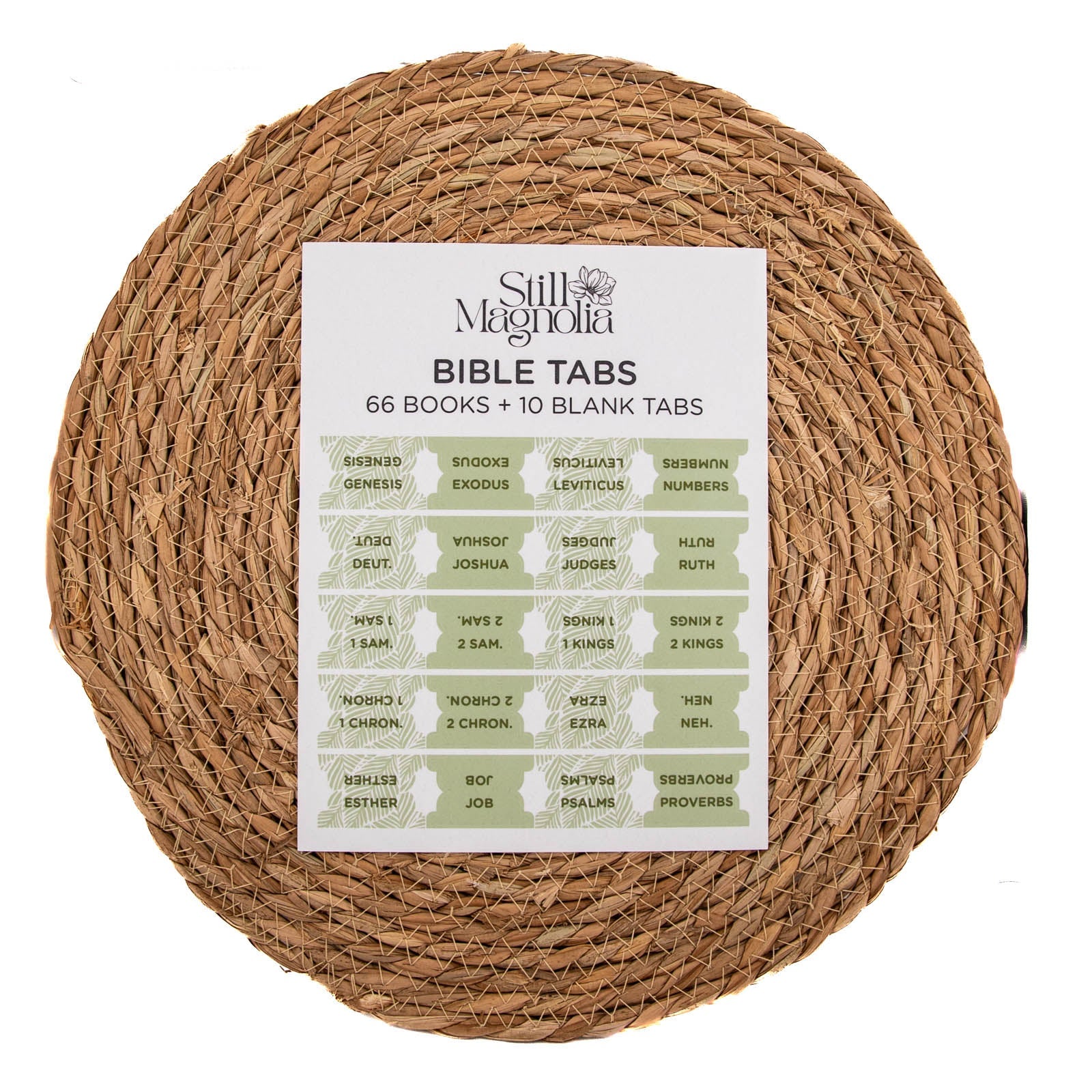 Bible Tabs - Leafy Luxe Pattern by Still Magnolia, stationery detail photo 4