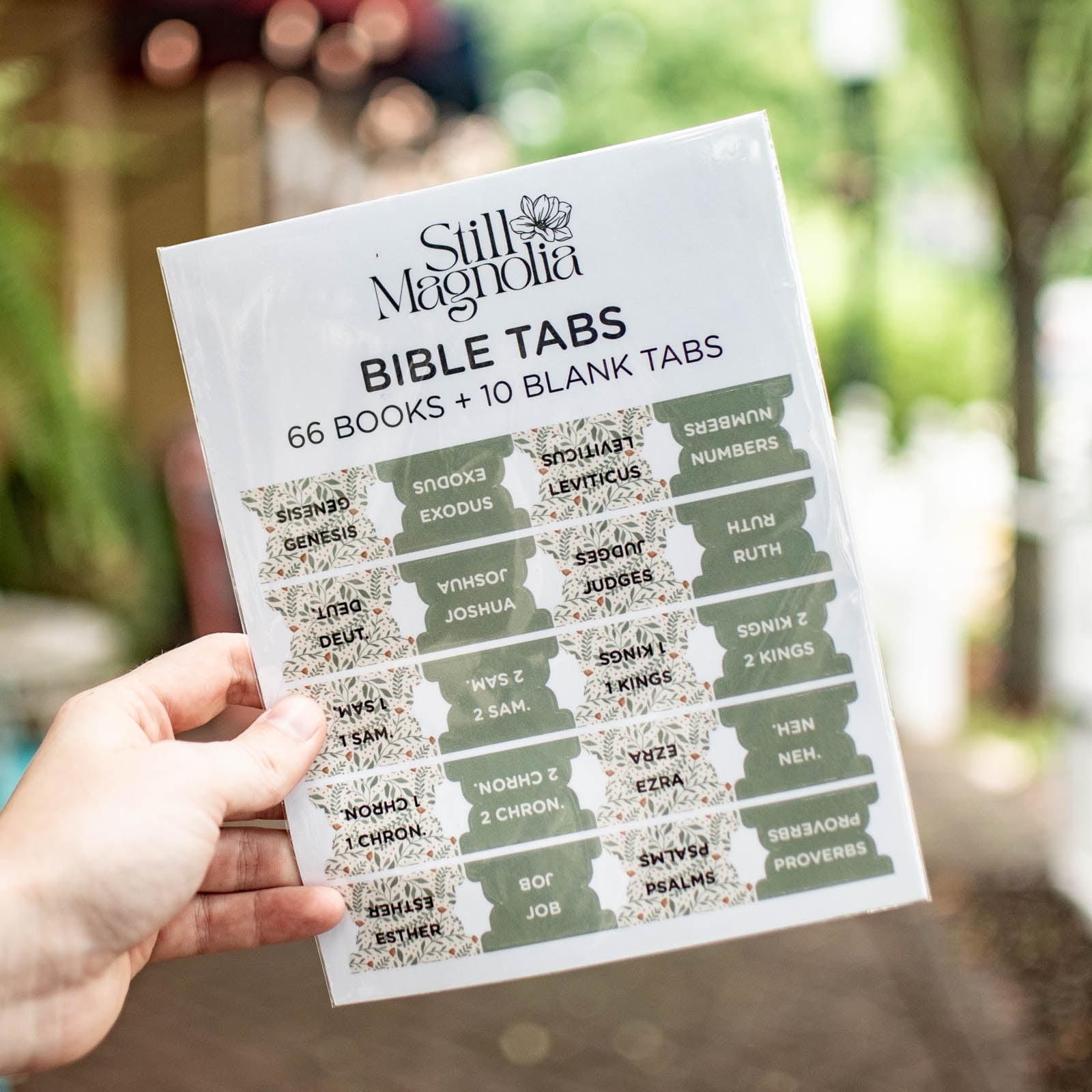 Bible Tabs - Meadow Breeze Pattern by Still Magnolia, stationery main product photo