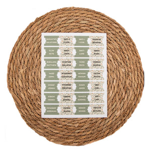 Bible Tabs - Meadow Breeze Pattern by Still Magnolia, stationery detail photo 2