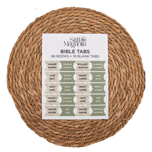 Bible Tabs - Meadow Breeze Pattern by Still Magnolia, stationery detail photo 3