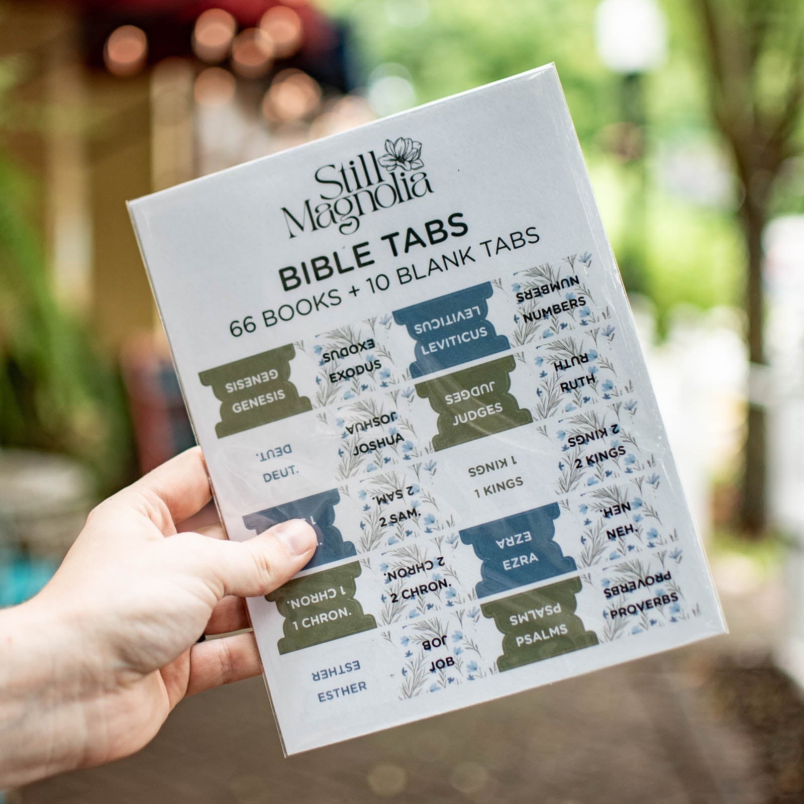 Bible Tabs - Wildflower Whisper Pattern by Still Magnolia, stationery main product photo