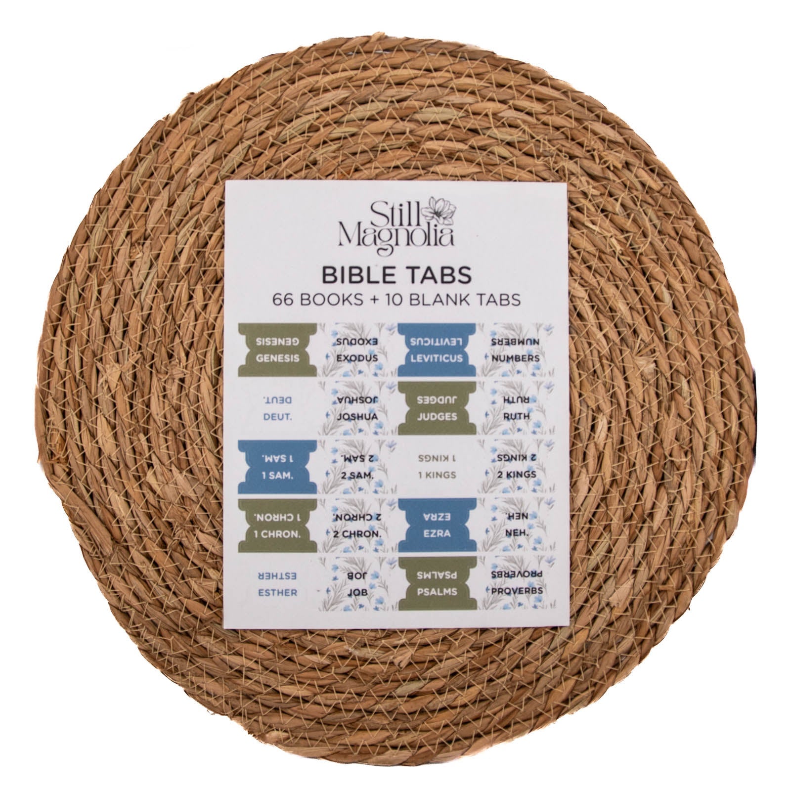 Bible Tabs - Wildflower Whisper Pattern by Still Magnolia, stationery detail photo 3