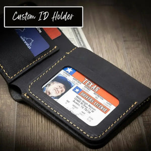 Big Bend Bifold Wallet by Bull Sheath Leather, handmade leather goods detail photo 3