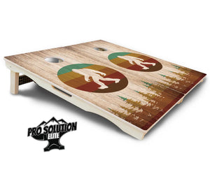 Bigfoot Circle Cornhole Boards - Pro Solution Elite Series by Cornhole Solutions, custom cornhole board detail photo 5