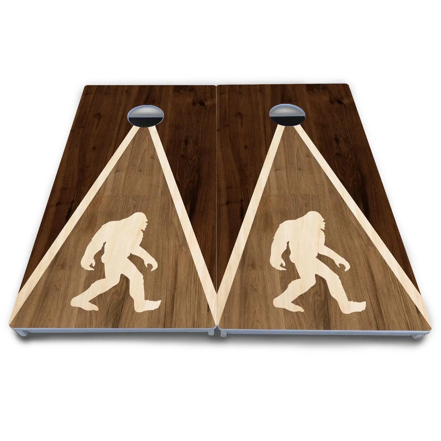 Bigfoot Triangle Cornhole Boards - All Weather Series by Cornhole Solutions, custom cornhole board detail photo 4