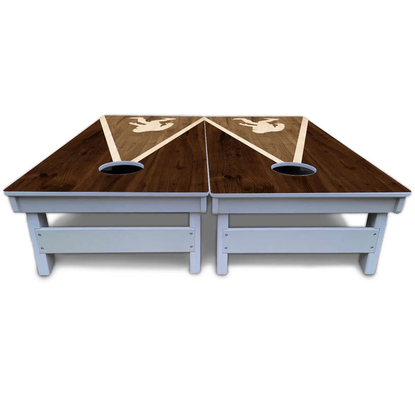 Bigfoot Triangle Cornhole Boards - All Weather Series by Cornhole Solutions, custom cornhole board detail photo 5