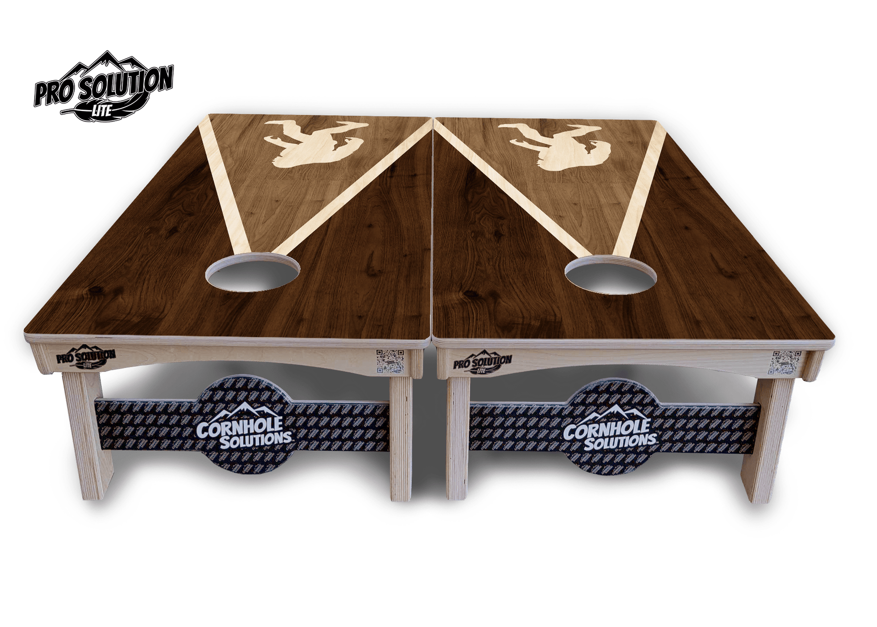 Bigfoot Triangle Cornhole Boards - Pro Solution Lite Series