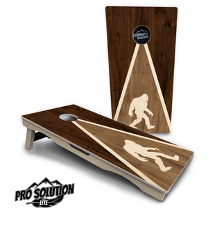 Bigfoot Triangle Cornhole Boards - Pro Solution Lite Series by Cornhole Solutions, custom cornhole board detail photo 3