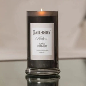 Black Cashmere™, Kindred, Large Jar Candle (Collective) by The Candleberry® Candle Company, scented candle detail photo 3