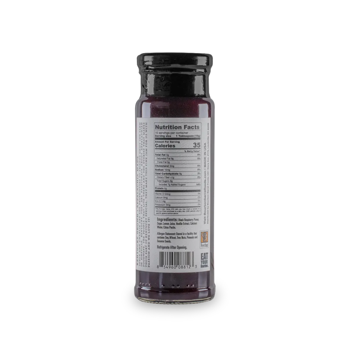 Black Raspberry Jam by Bourbon Barrel Foods, Southern food gift detail photo 5