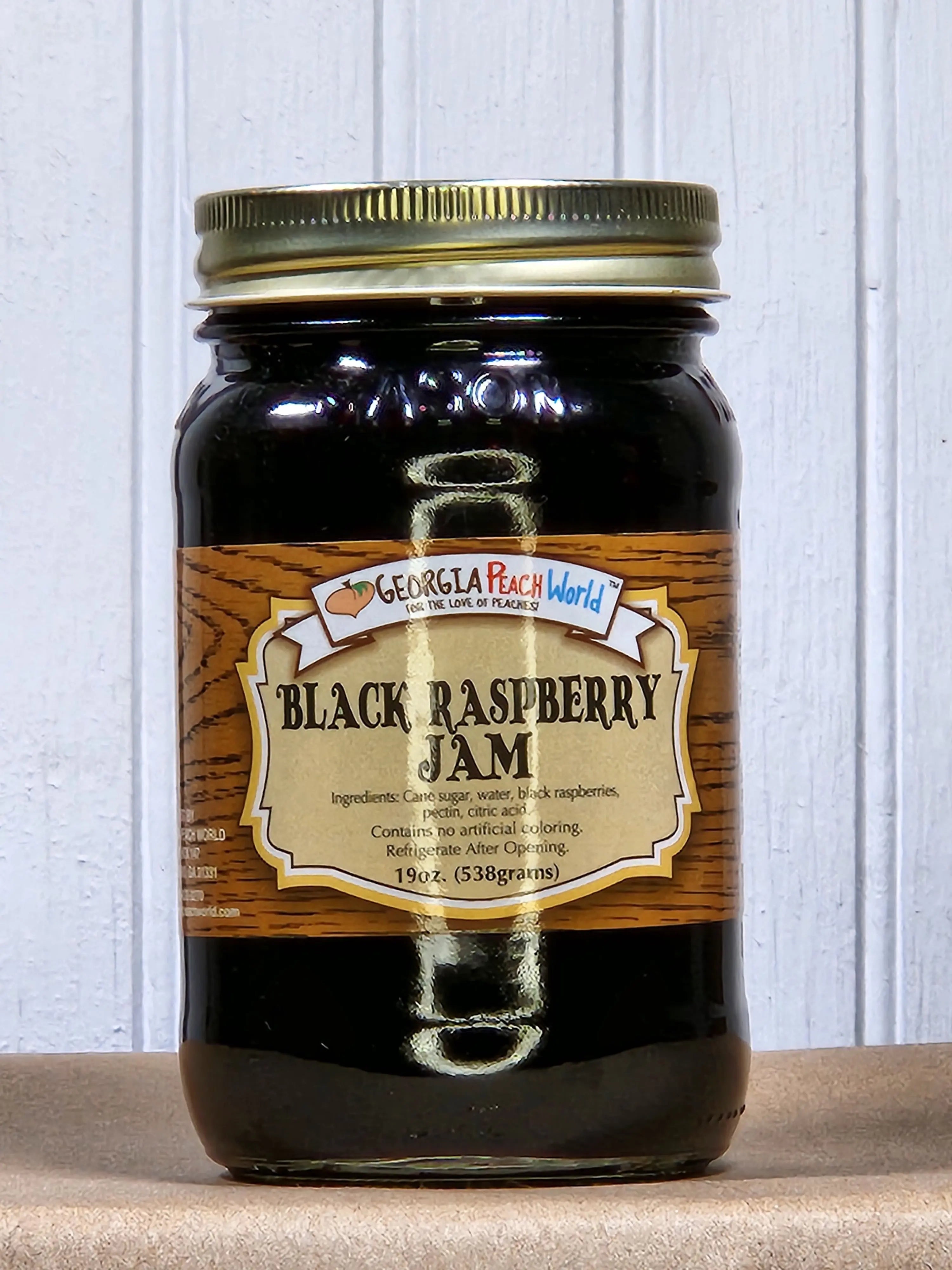 Black Raspberry Jam by Georgia Peach World, Southern food gift main product photo