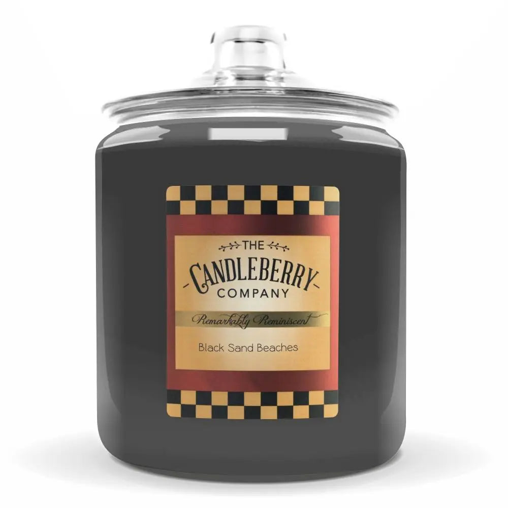 Black Sand Beaches®, 4 - Wick, Cookie Jar Candle (Collective) by The Candleberry® Candle Company, scented candle main product photo