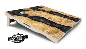 Epoxy Color Options Cornhole Boards (not actual epoxy) - Pro Solution Lite Series by Cornhole Solutions, custom cornhole board detail photo 4