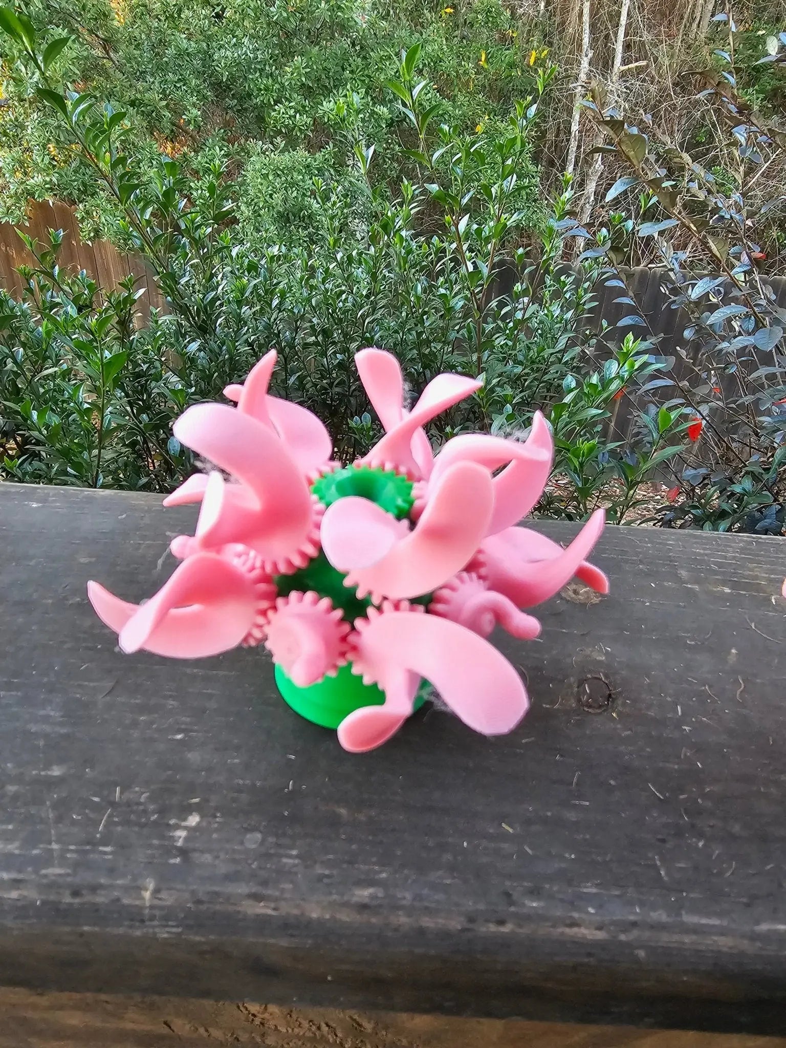 BloomSpin Flower Gear Fidget Spinner Wholesale – Bulk Packs by The Tween Space, 3D printed gift main product photo