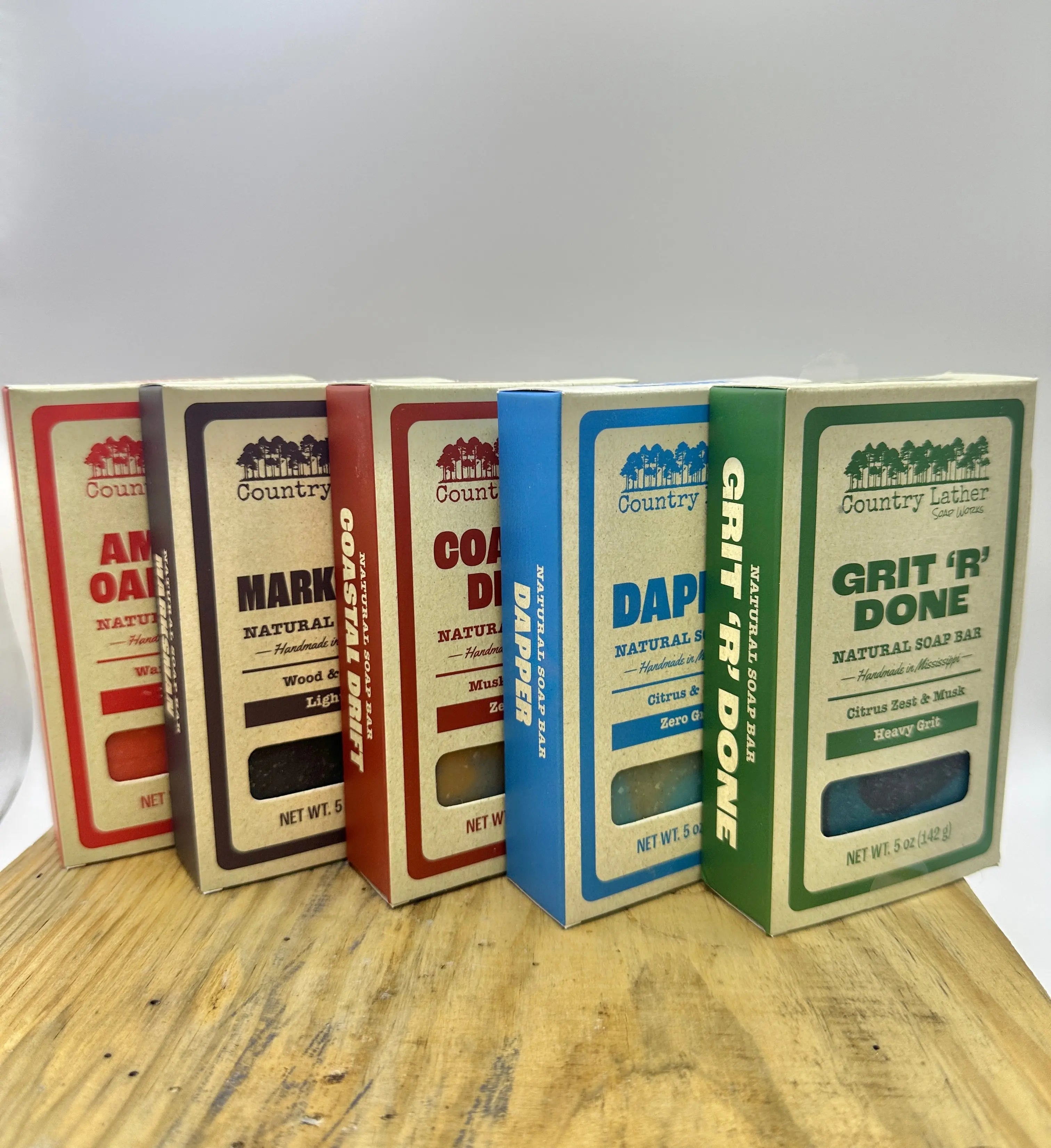Blue Collar Warsh Bundle by Country Lather Soap Works, handmade bath and body main product photo