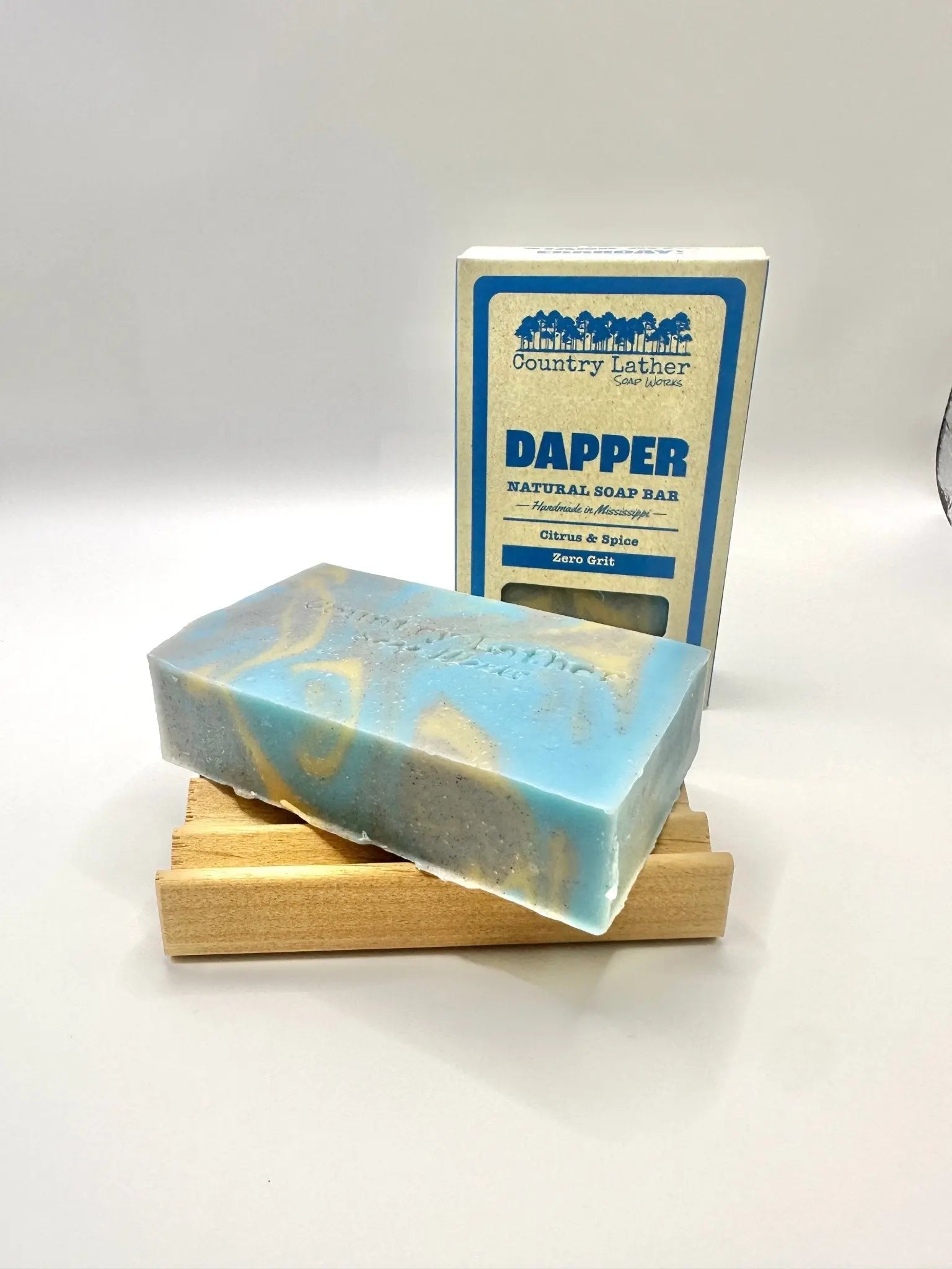 Blue Collar Warsh Bundle by Country Lather Soap Works, handmade bath and body detail photo 5
