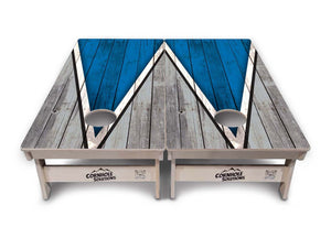 Team Color Triangle Cornhole Boards - Professional Tournament Series