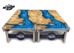 Epoxy Color Options Cornhole Boards (not actual epoxy) - Pro Solution Lite Series by Cornhole Solutions, custom cornhole board detail photo 7