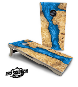 Epoxy Color Options Cornhole Boards (not actual epoxy) - Pro Solution Lite Series by Cornhole Solutions, custom cornhole board detail photo 8