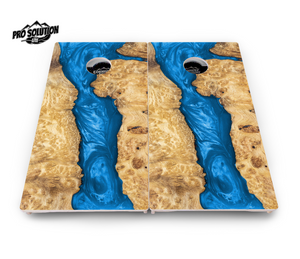 Epoxy Color Options Cornhole Boards (not actual epoxy) - Pro Solution Lite Series by Cornhole Solutions, custom cornhole board detail photo 10