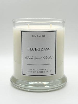 Bluegrass Soy Candle by Kentucky Green Studio, scented candle main product photo