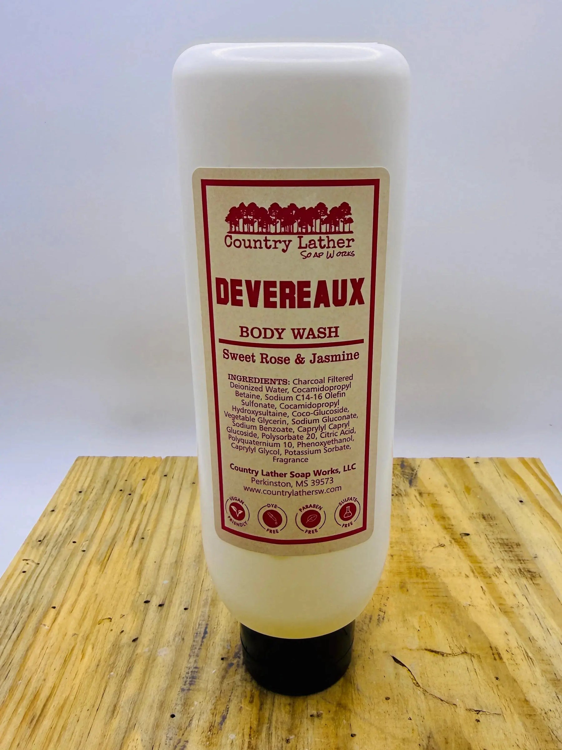 Body Wash by Country Lather Soap Works, natural skincare detail photo 4