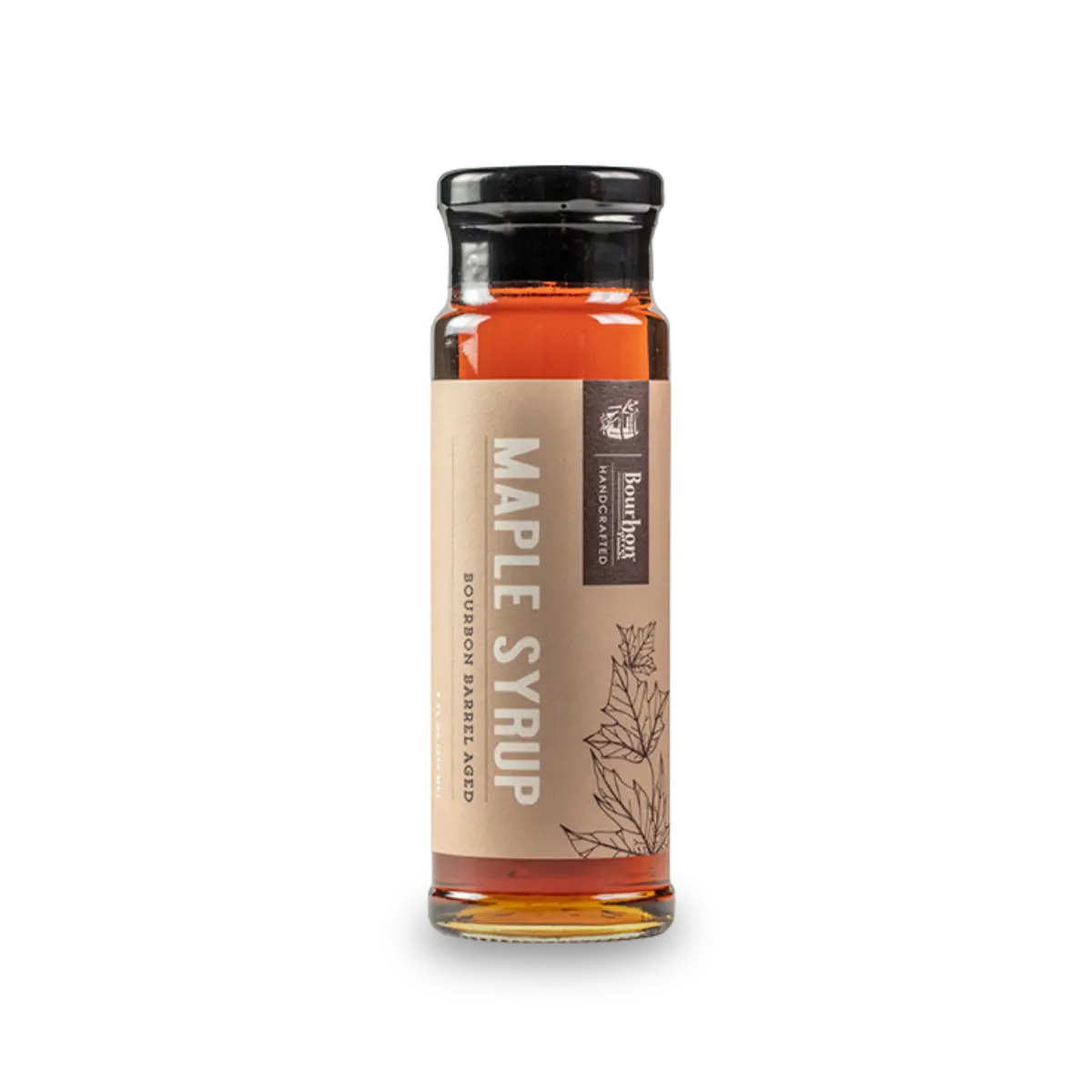 Bourbon Barrel Aged Maple Syrup by Bourbon Barrel Foods, Southern food gift main product photo