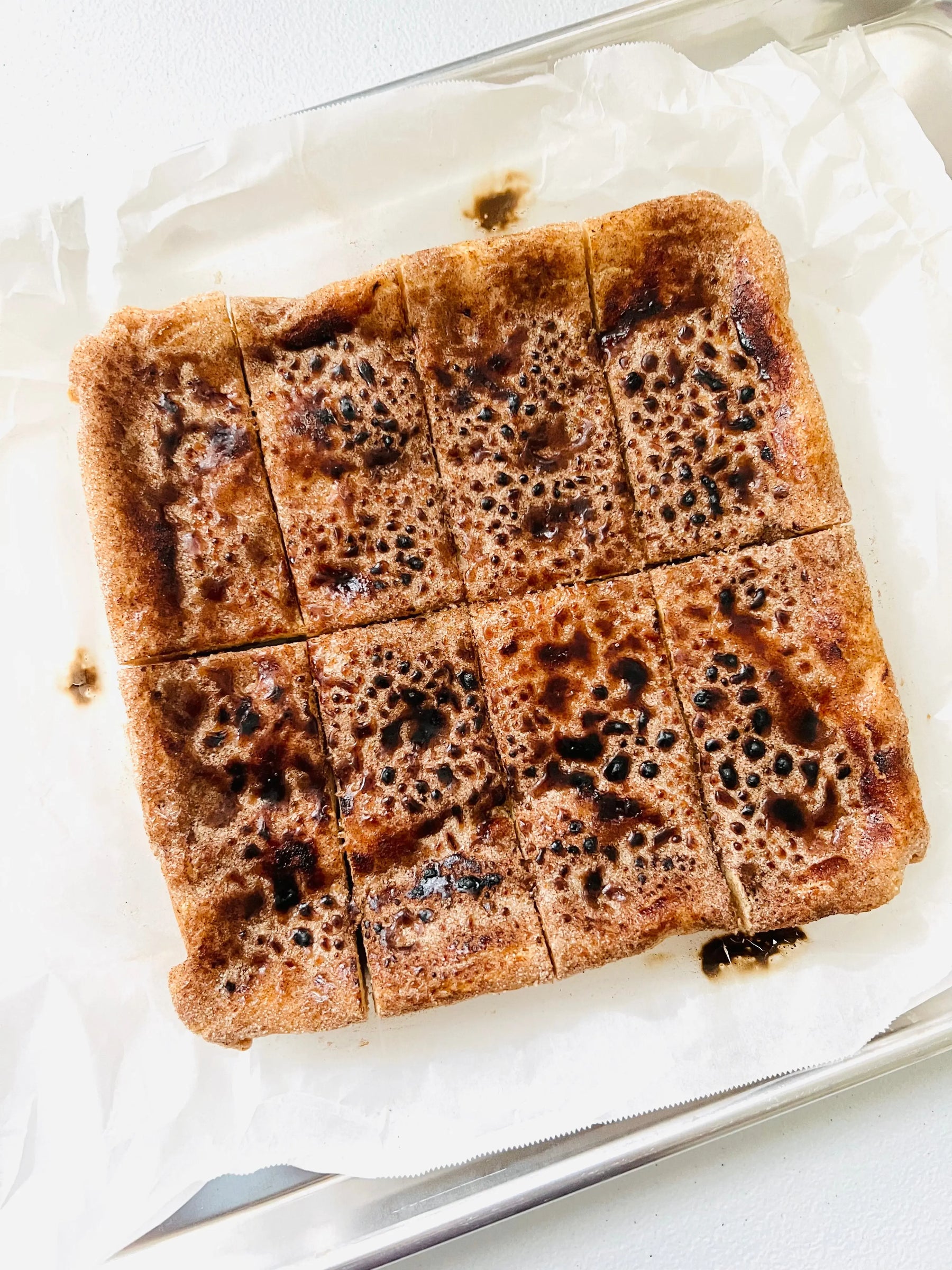 Bourbon Brûlée Snickerdoodle Blondies by Let's Get Baked Artisan Desserts, cakes & dessert bars main product photo