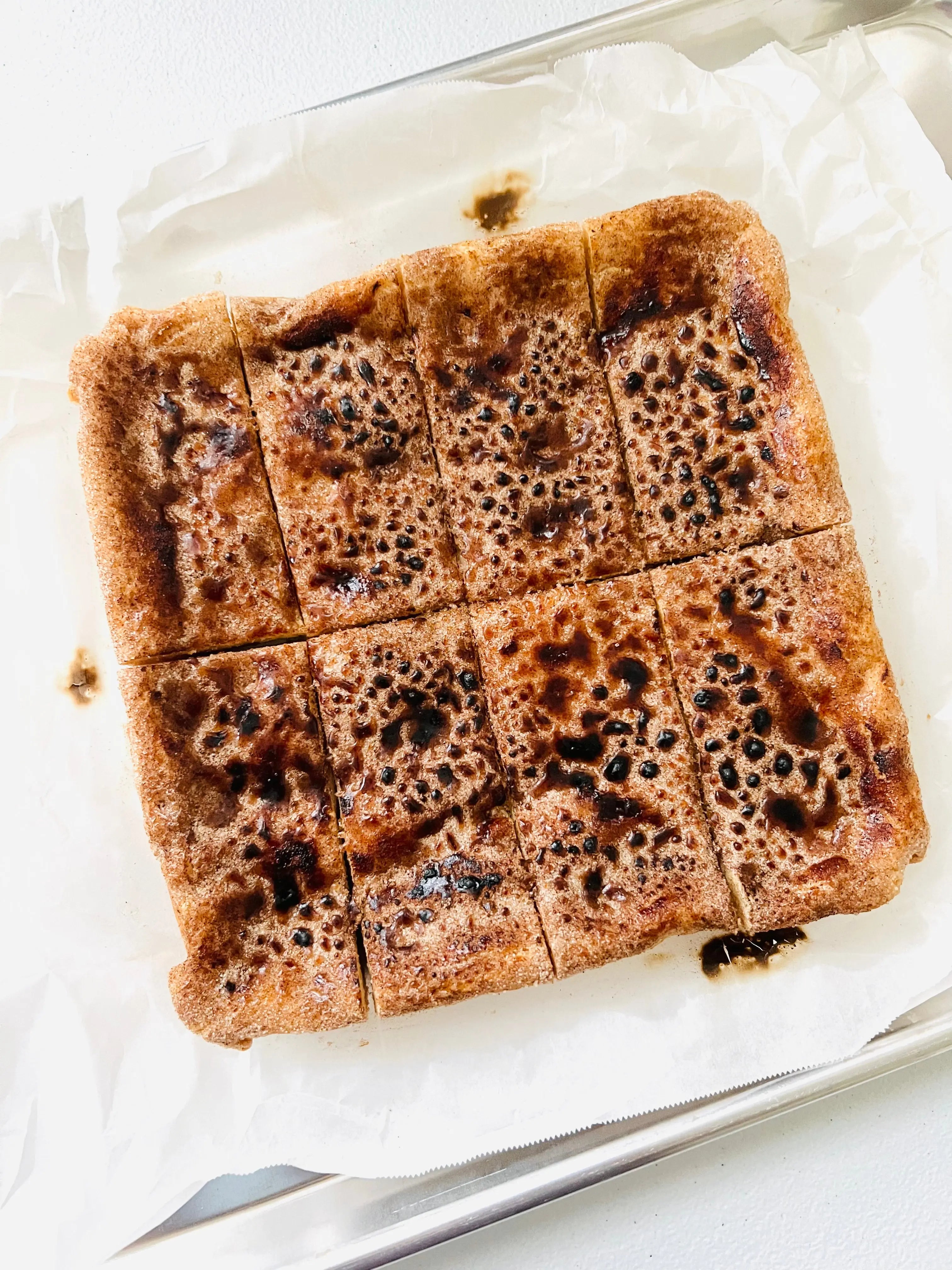 Bourbon Brûlée Snickerdoodle Blondies by Let's Get Baked Artisan Desserts, cakes & dessert bars main product photo