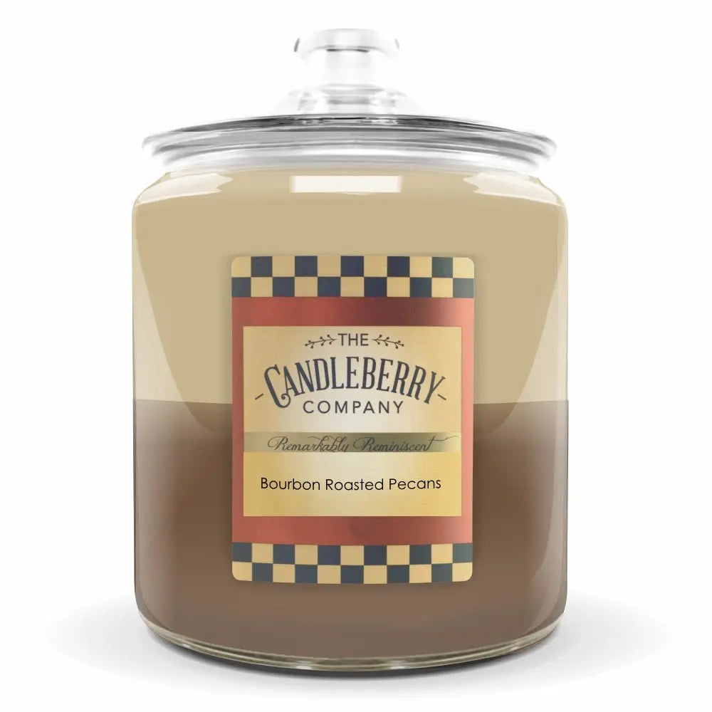 Bourbon Roasted Pecans™, 4 - Wick, Cookie Jar Candle (Collective) by The Candleberry® Candle Company, scented candle main product photo