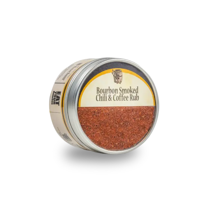 Bourbon Smoked Chili & Coffee Rub by Bourbon Barrel Foods, Southern food gift main product photo