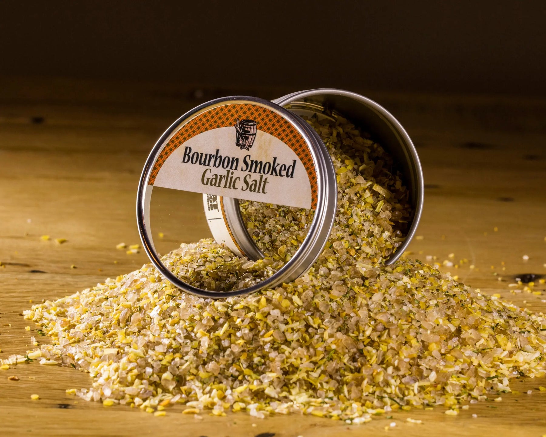 Bourbon Smoked Garlic Salt by Bourbon Barrel Foods, Southern food gift detail photo 3