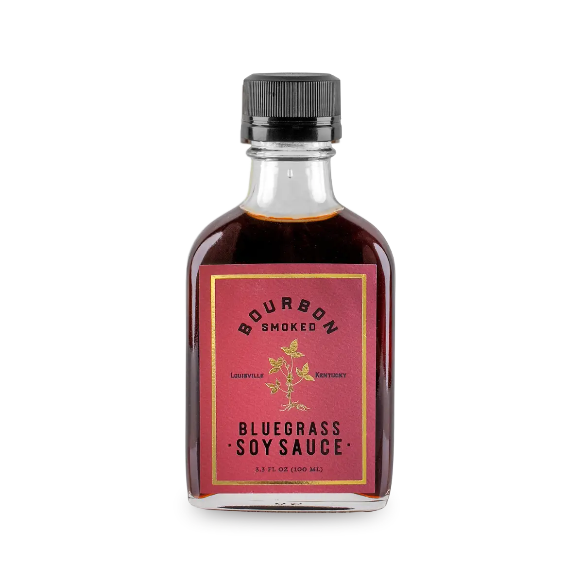 Bourbon Smoked Soy Sauce by Bourbon Barrel Foods, Southern food gift main product photo