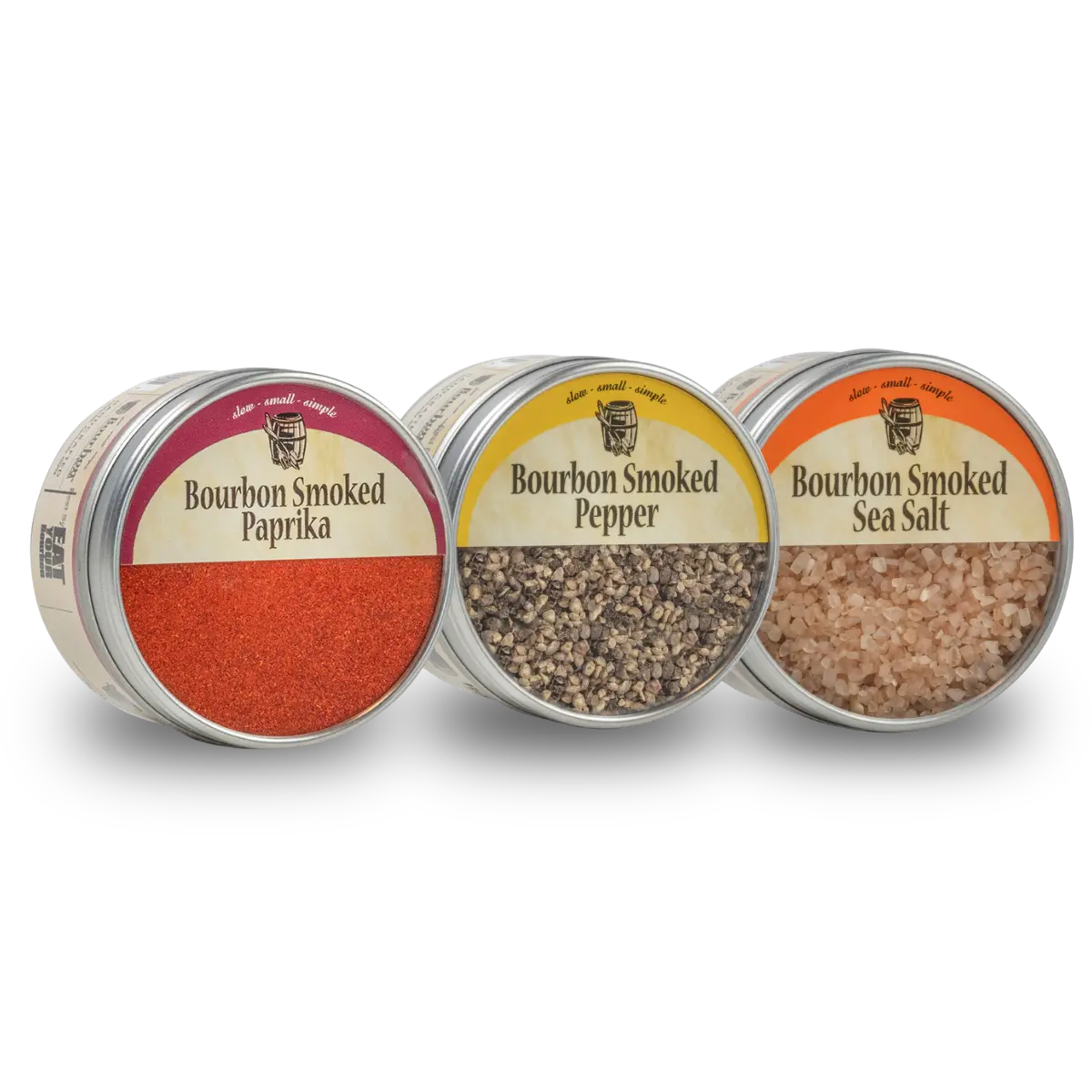 Bourbon Smoked Spice 3-Pack Gift Set by Bourbon Barrel Foods, Southern food gift detail photo 2
