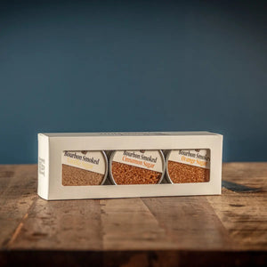 Bourbon Smoked Sugars Trio - Orange, Vanilla, Cinnamon by Bourbon Barrel Foods, sugar & sweeteners detail photo 2