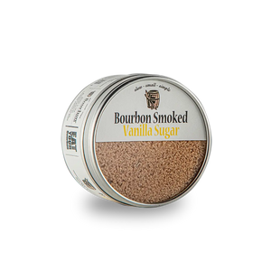 Bourbon Smoked Vanilla Sugar by Bourbon Barrel Foods, Southern food gift main product photo