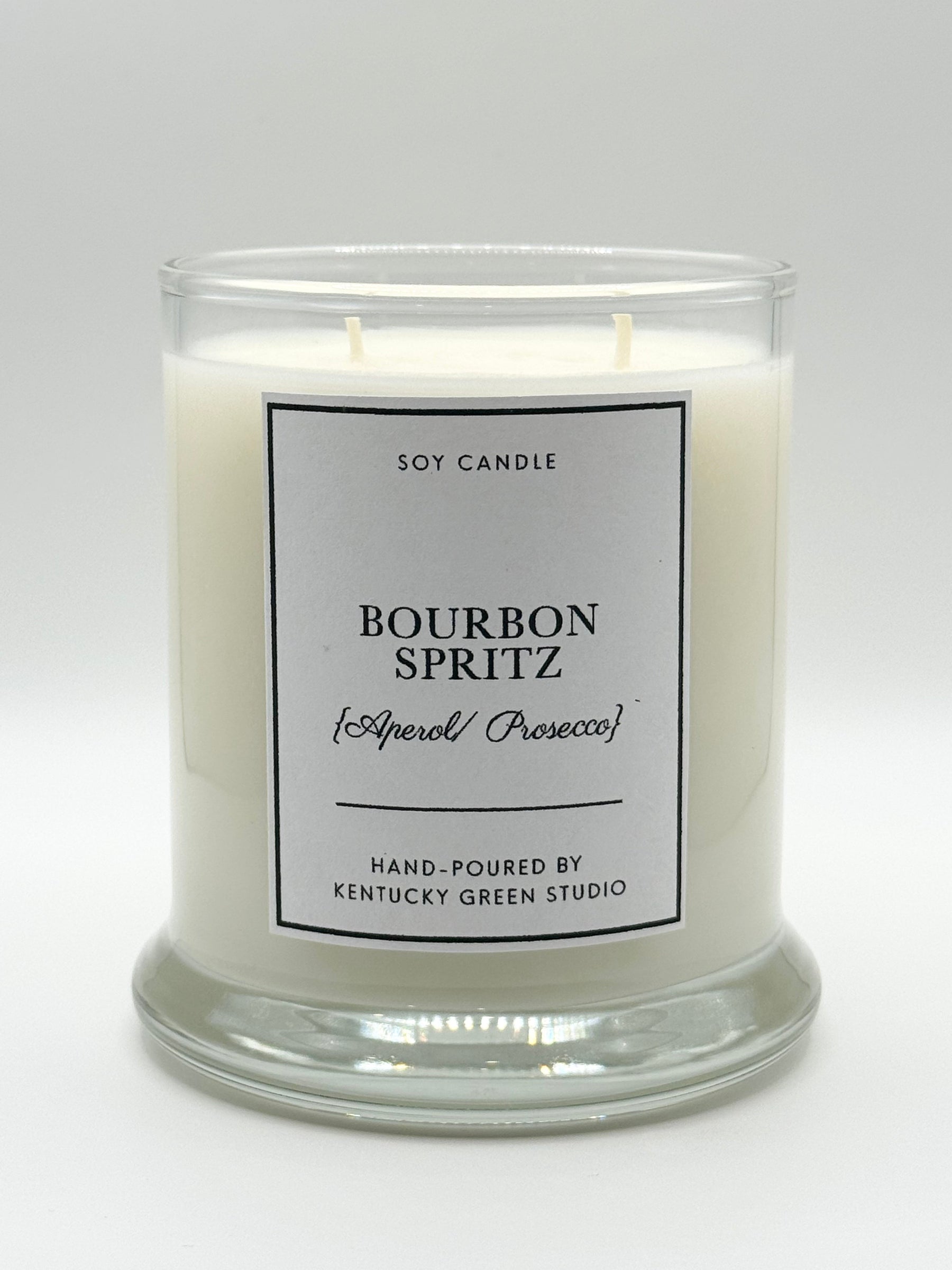 Bourbon Spritz Soy Candle by Kentucky Green Studio, scented candle main product photo