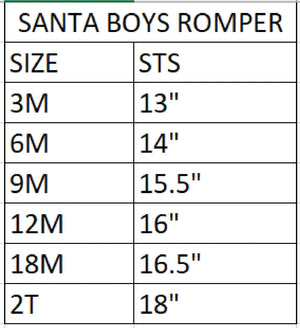 Boys Cookies For Santa Romper by Seven Lantern Lane, Southern lifestyle apparel detail photo 17