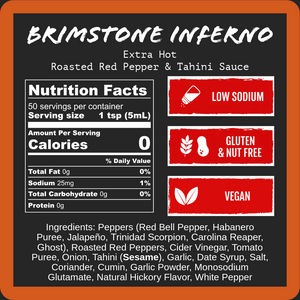 The Infernal Four nutrition facts