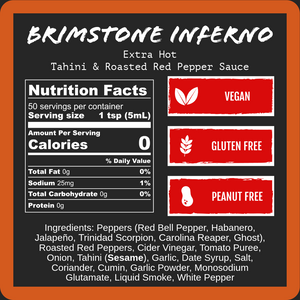 Extra Hot Best Sellers Variety Pack nutrition facts