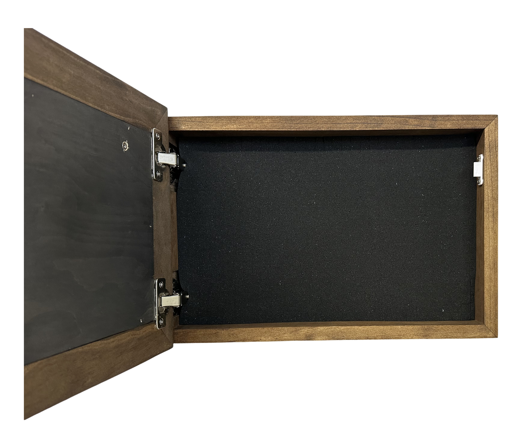 Buck and Doe in The Woods Gun Concealment Furniture - Handcrafted Hidden Gun Storage Wall Decor - Hidden Gun Shelf with Magnetic Lock for Quick Access by Bellewood Designs