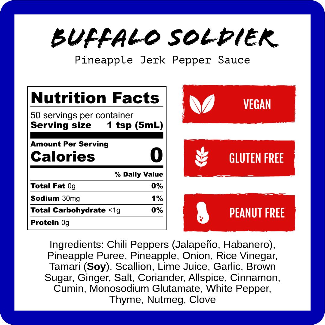 Exotic Eats Variety Pack nutrition facts