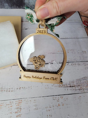 Build an Ornament Snowglobe Edition by EverLee Creations, Southern home decor detail photo 5
