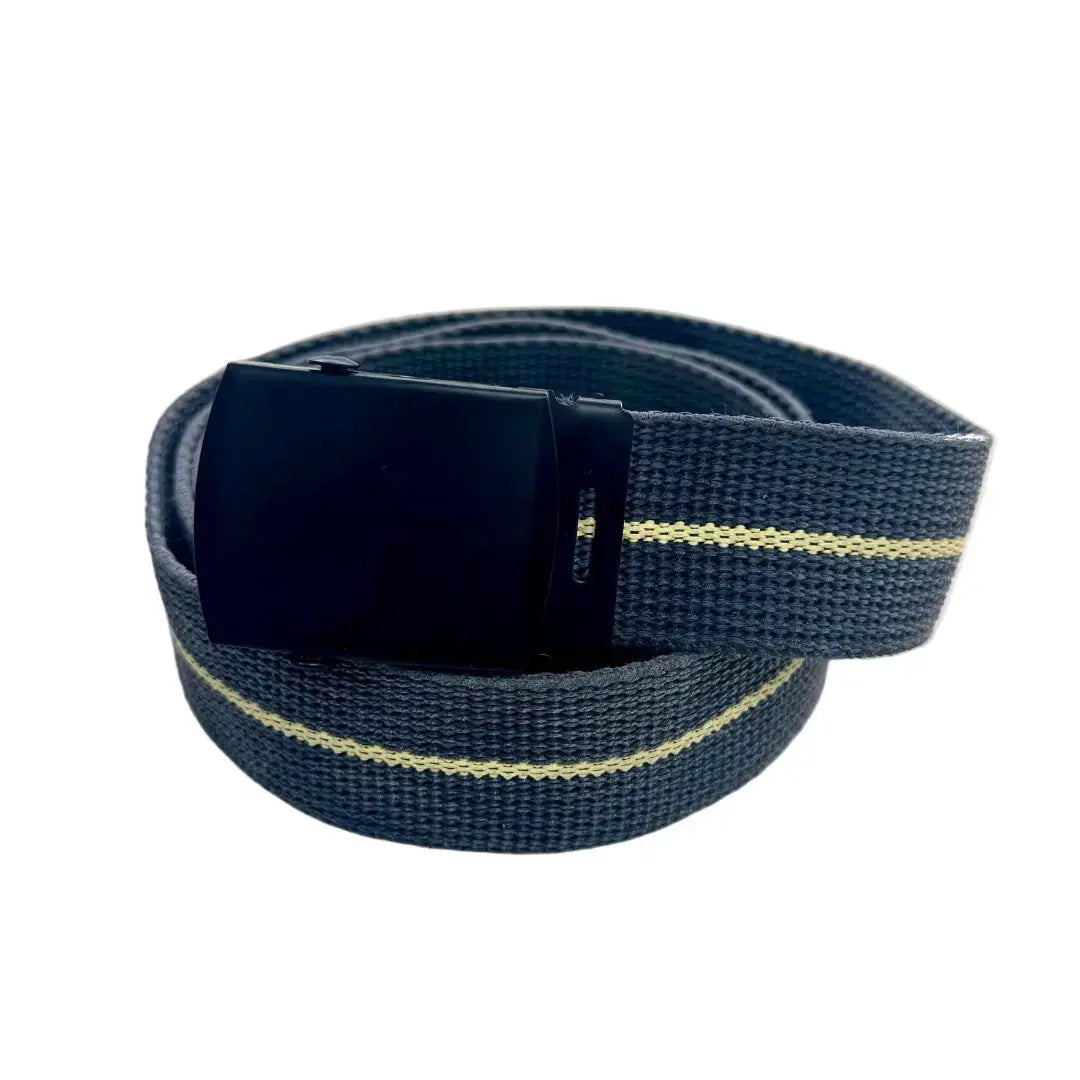 Bunker Gear EDC Belt by Recycled Firefighter, handmade leather goods main product photo