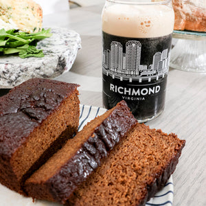 Traditional Irish Guinness Gingerbread detail view by Two and a Half Irishmen - Traditional Irish Baking
