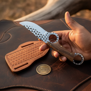 Karambit-Style Bull Cutter Knife by Divine Knives, product view 2