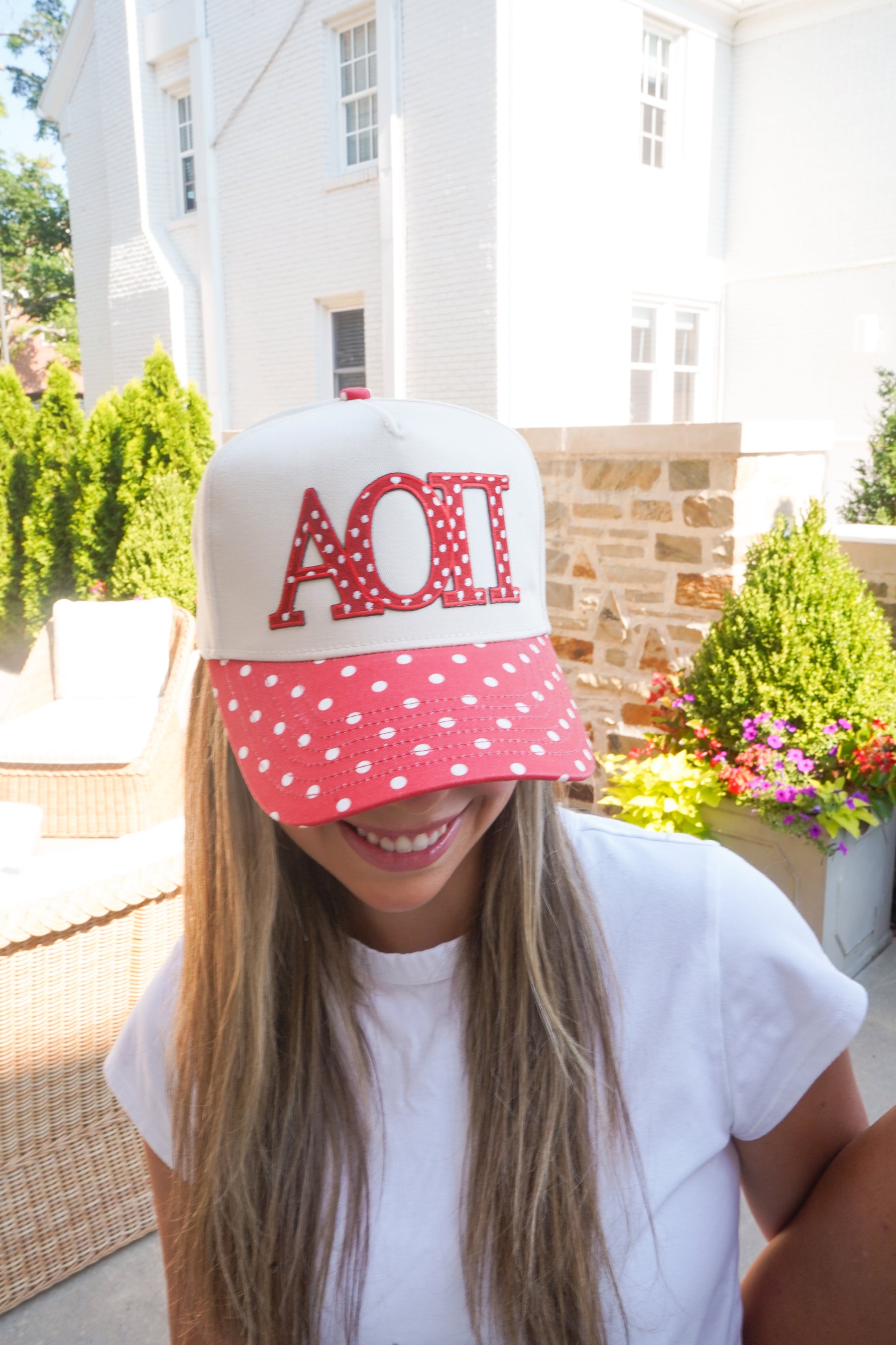 Sorority Trucker Hat by KenzKustomz — product view 40