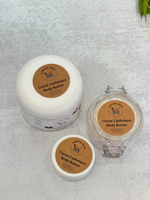 Cocoa Cashmere Body Butter by Lustful Bath, LLC, natural skincare main product photo