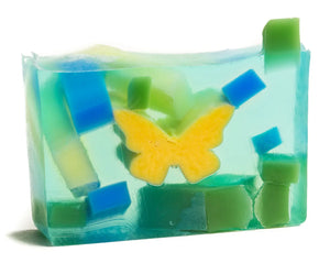 Coconut Lime Verbena Soap Slice 5.5 Oz. by Essential Journeys, natural skincare main product photo